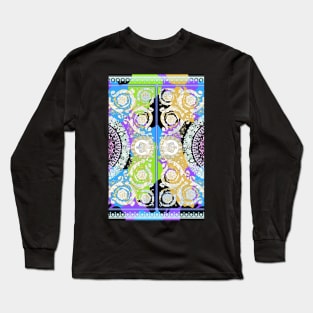 colorful baroque pattern Long Sleeve T-Shirt